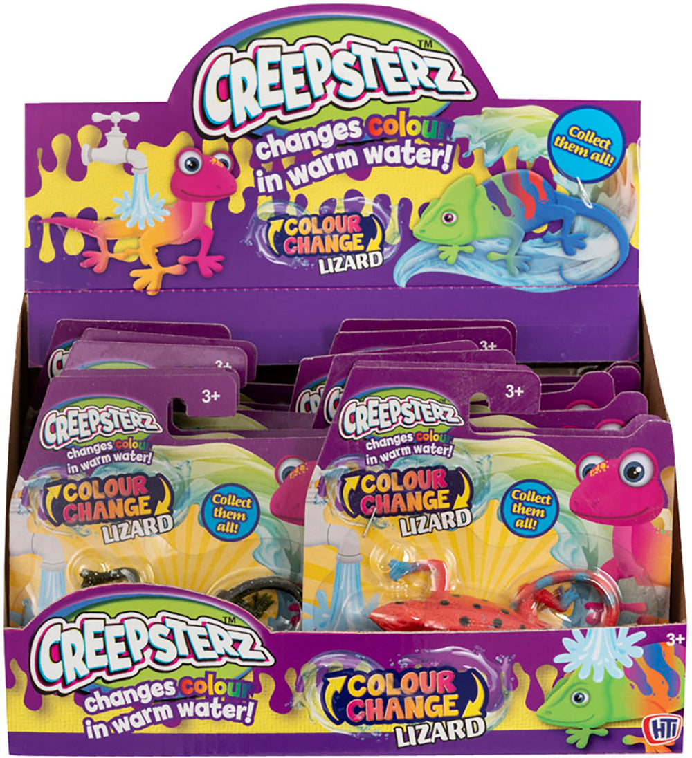Creepsterz - Colour change lizard assorted (one piece)