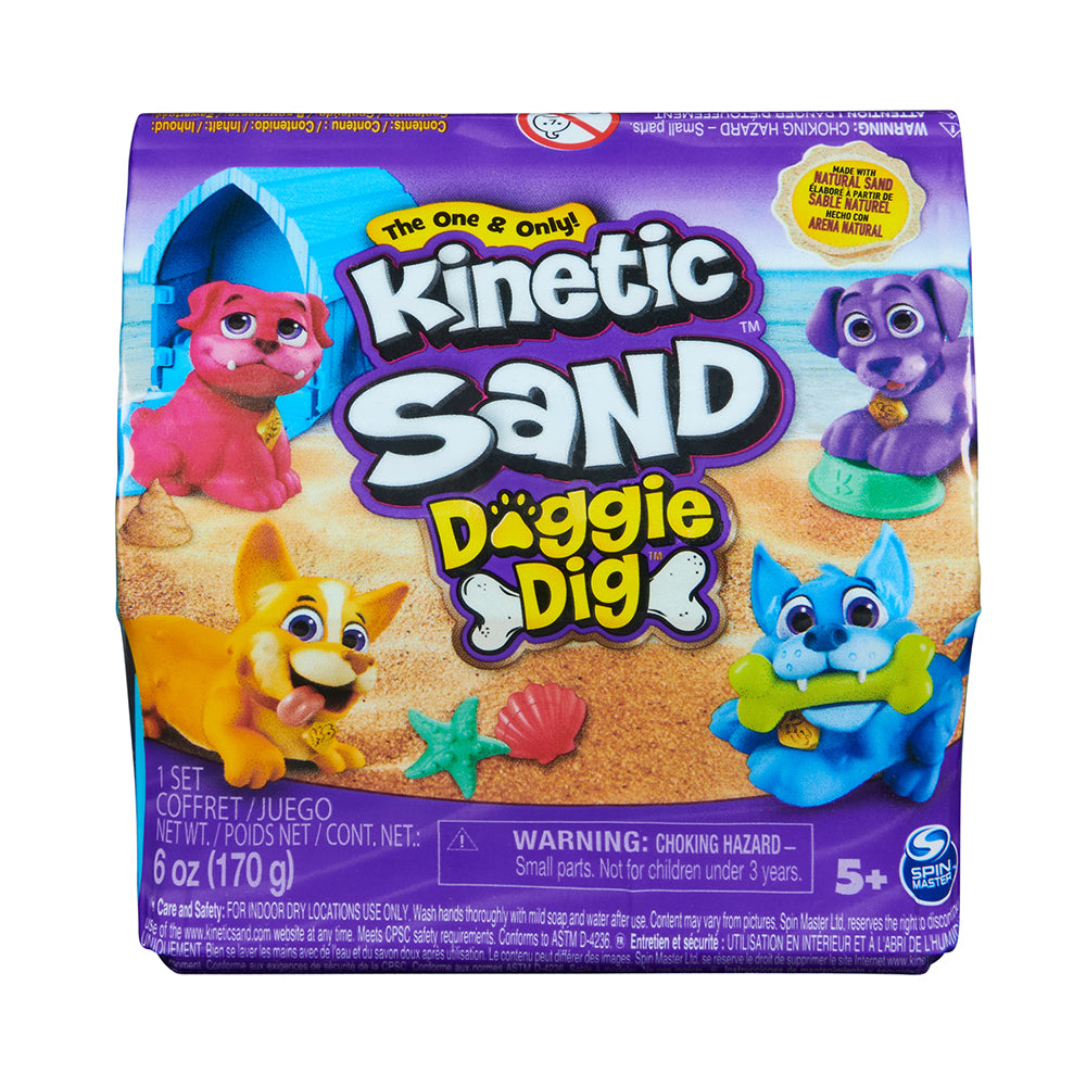 Kinetic Sand - Doggie Dig Playset assorted