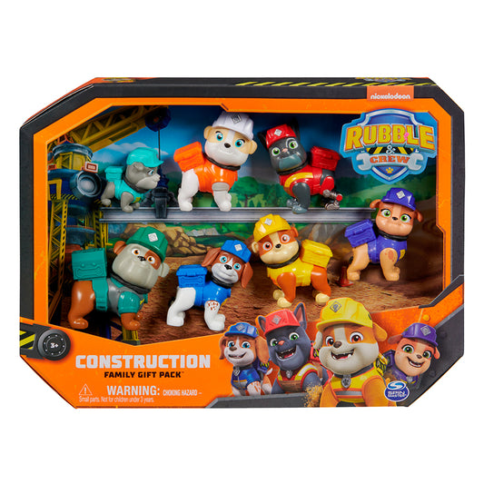 PAW Patrol - Rubble & Crew - 7 Figures Gift pack